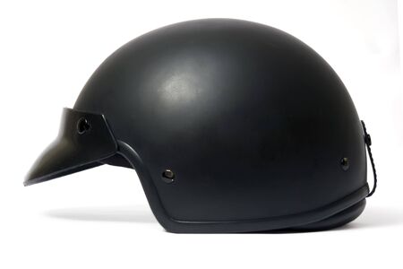 Retro helmet and goggles motorcyclist'sの写真素材