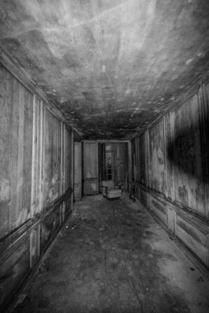 Mysterious corridorの写真素材