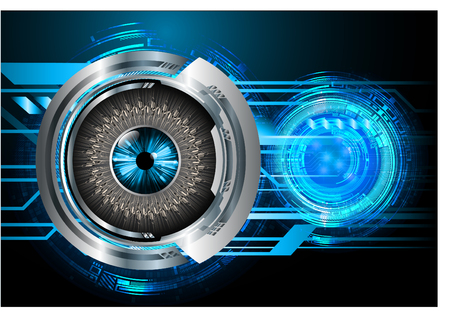 binary circuit board future technology, blue cyber security concept background, abstract hi speed digital internet.motion move blur. pixel vectorのイラスト素材