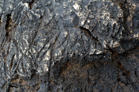 Black stone texture background.
