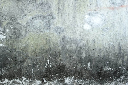 The surface of the old wall is dirty.の写真素材