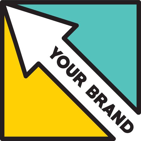 Arrow Brand Iconのイラスト素材