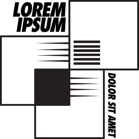 Square Shape Iconのイラスト素材