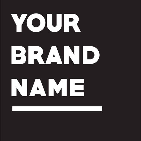 Your Brand Name Iconのイラスト素材