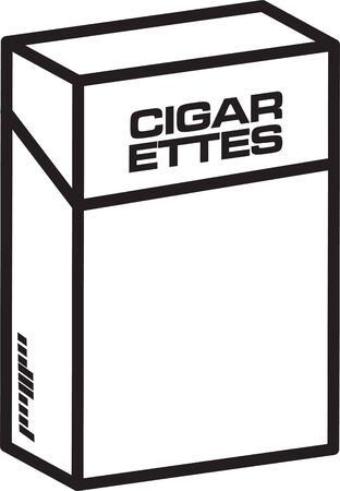 Cigarette Company Iconのイラスト素材