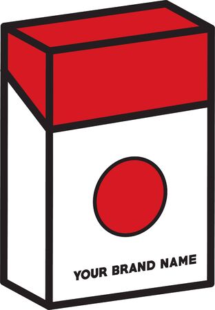 Cigarrete Company Iconのイラスト素材