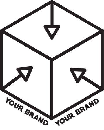 Box Arrow Iconのイラスト素材