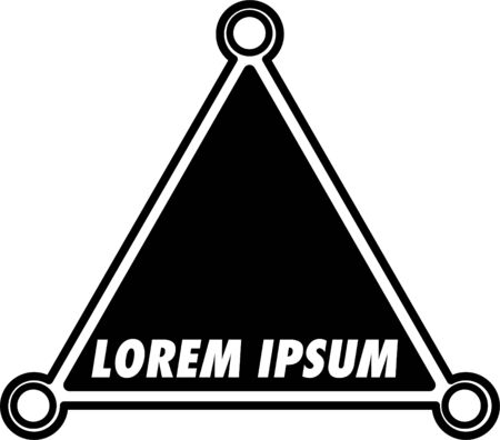 Triangle Brand Iconのイラスト素材