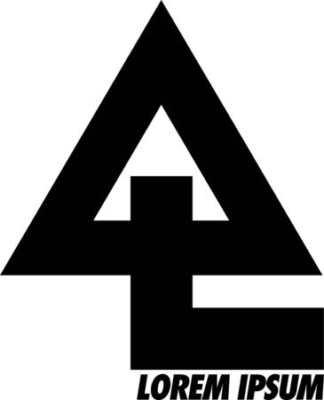 Triangle Brand Iconのイラスト素材