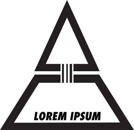 Triangle Brand Iconのイラスト素材