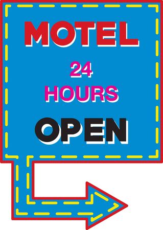Motel Hostelry Iconのイラスト素材