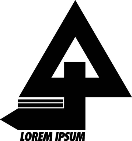 Triangle Arrow Iconのイラスト素材