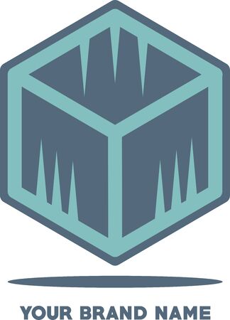 Box Brand Iconのイラスト素材