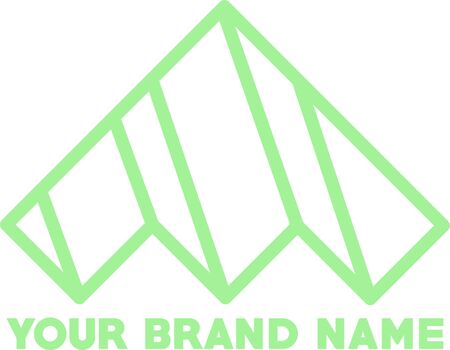 Brand Logo Iconのイラスト素材