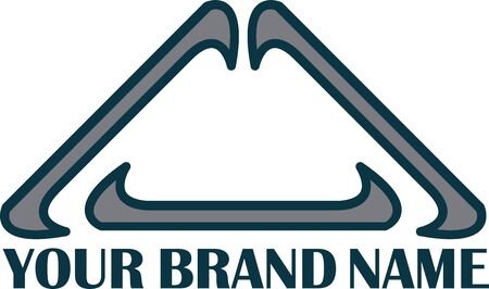 Triangle Brand Iconのイラスト素材