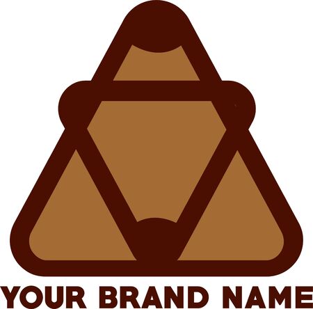 Triangle Brand Iconのイラスト素材