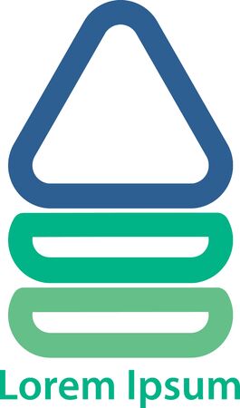 Triangle Brand Iconのイラスト素材