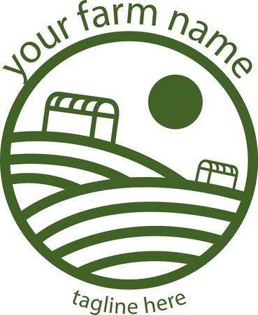 Farm Brand Iconのイラスト素材