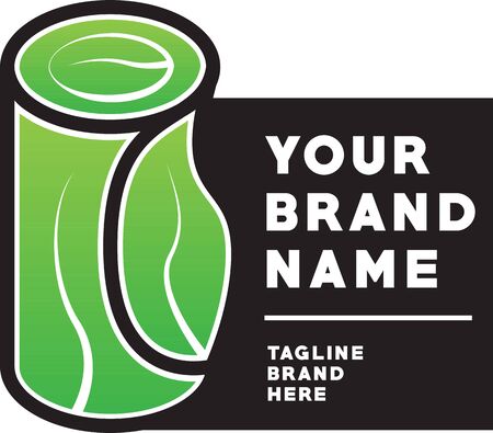 Leaf Brand Iconのイラスト素材