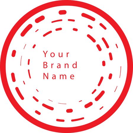 Circle Brand Iconのイラスト素材