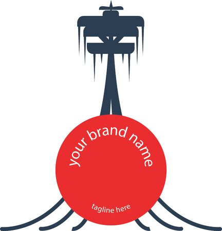 The Plane Iconのイラスト素材