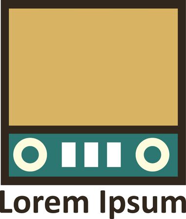 Logo Brand Iconのイラスト素材