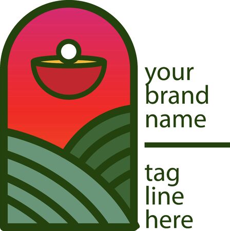 Farm Brand Iconのイラスト素材