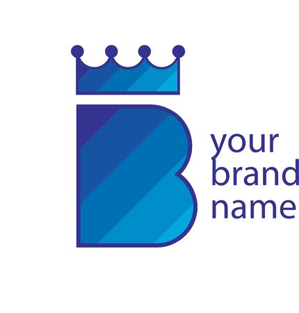 B King Iconのイラスト素材