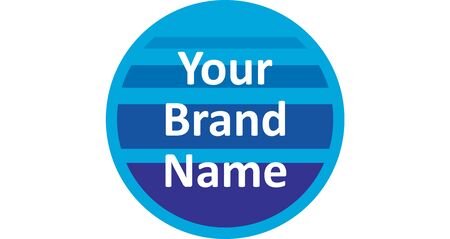 Circle Brand Iconのイラスト素材