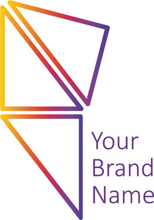 Triangle Shape Iconのイラスト素材