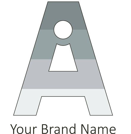 A Alphabet Iconのイラスト素材