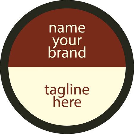 Circle Brand Iconのイラスト素材