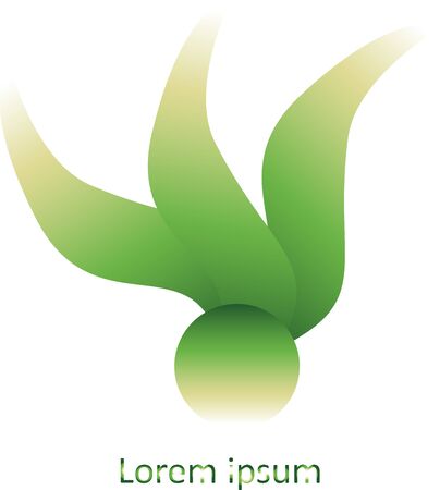 Plant Brand Iconのイラスト素材