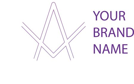 Logo Brand Iconのイラスト素材