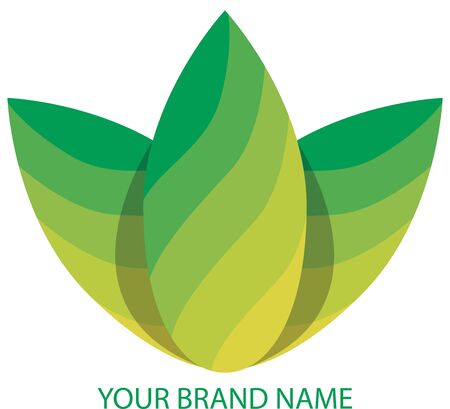 Flower Brand Iconのイラスト素材