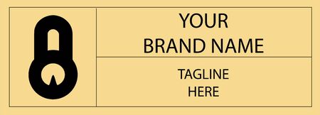 Key Brand Iconのイラスト素材