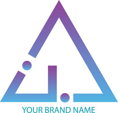 Triangle Brand Iconのイラスト素材