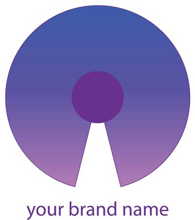 Circle Brand Iconのイラスト素材