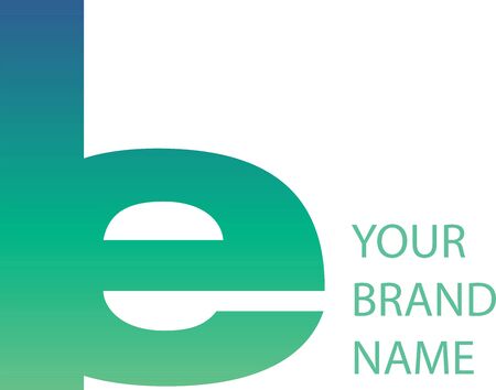 Le Brand Logo Iconのイラスト素材