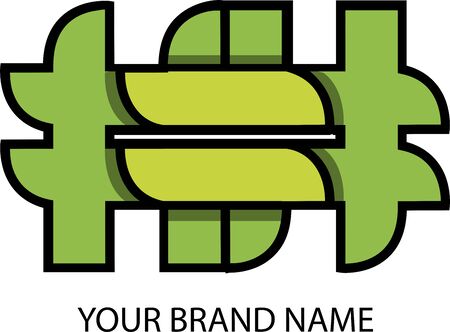 Brand Logo Iconのイラスト素材