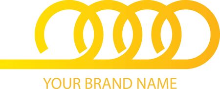 CircleBrand Logo Iconのイラスト素材