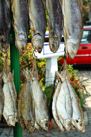 The hanging dried fished, the Chinese favor