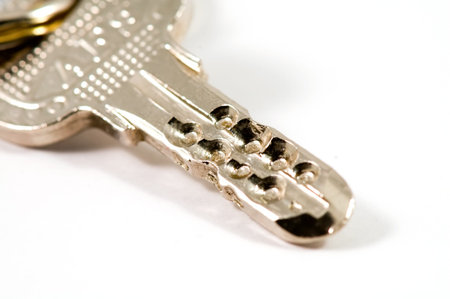 Closeup of keyの写真素材