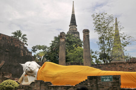 lying Buddhaの写真素材