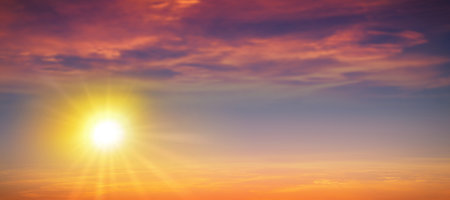 High resolution summer sun background