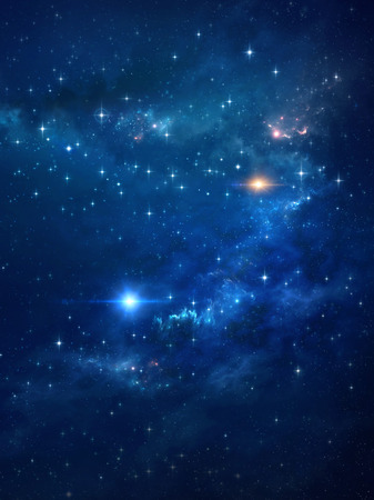 Galaxy and star lights in deep space. High definition universe background.の写真素材