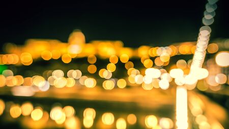 Out of Focus City Lightsの写真素材