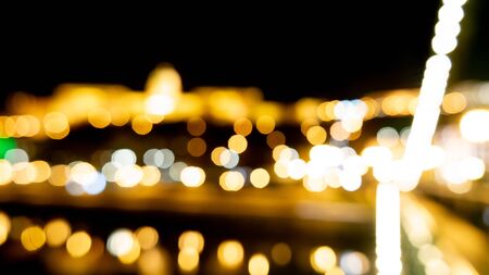 Out of Focus City Lightsの写真素材