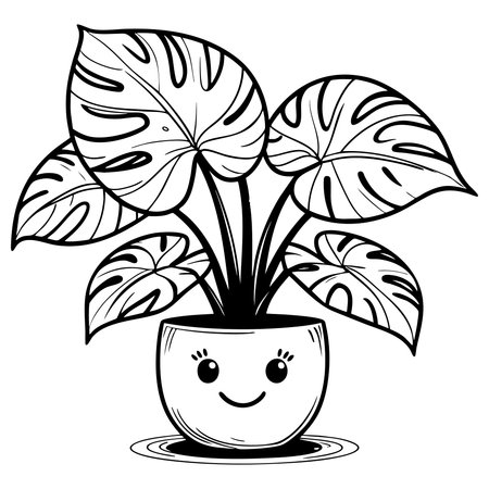 Simple black and white line drawing of a cartoon rocket ship flying with flames from its engineのイラスト素材