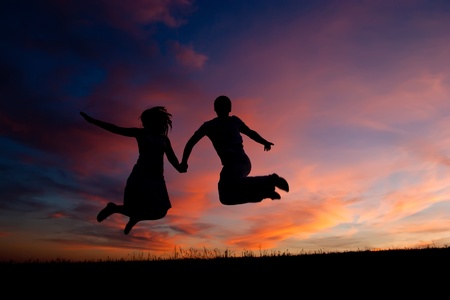 love the sunset coastの写真素材